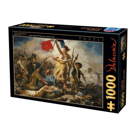 Puzzle D Toys Eugene Delacroix Libertatea Conducand Poporul 1000