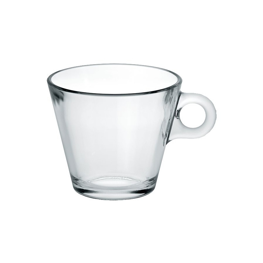 Ceasca cappucino 280 ml, sticla - Borgonovo