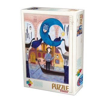 Puzzle D-Toys Orase Kurti Andrea, Venetia, 1000 piese Puzzle D-Toys Orase Kurti Andrea, Venetia, 1000 piese
