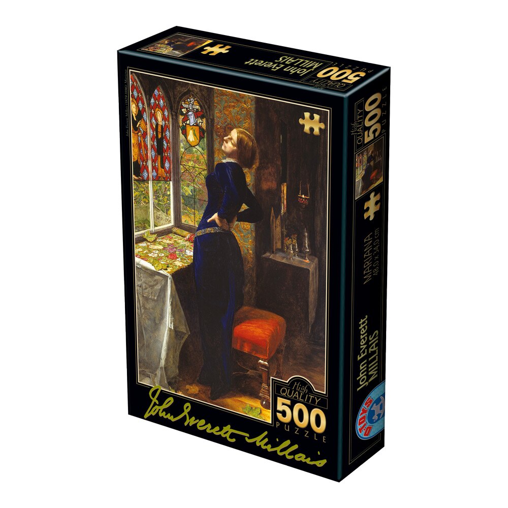 Puzzle D-Toys John Everett Millais, Mariana, 500 piese