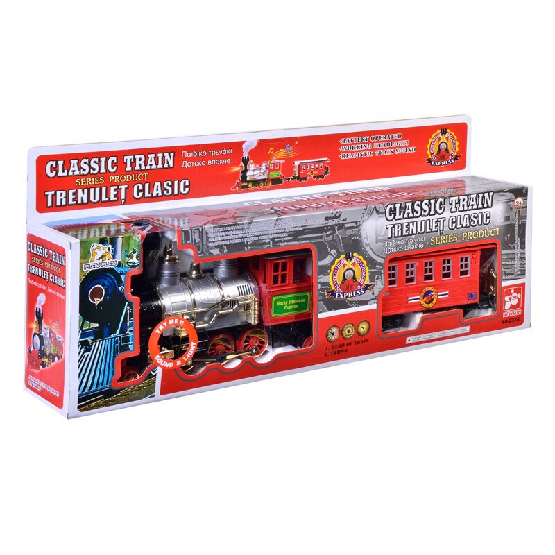 Trenulet clasic NewSun, 56 cm, sunete realiste