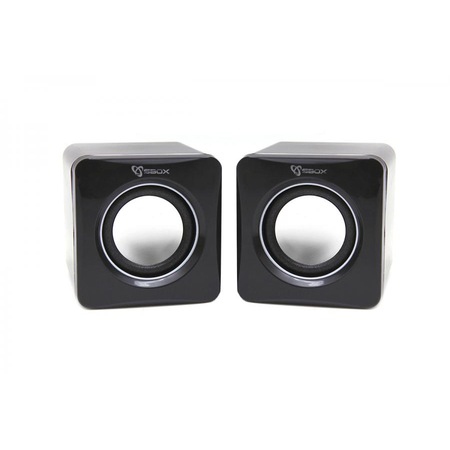 Boxe PC SBOX SP-02, Negru