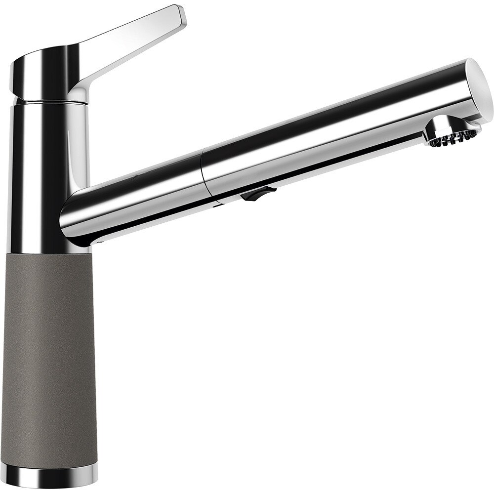 Baterie granit Schock SC-510 cu Dus Extractibil Asphalt, finisaj granit, rotatie tija la 120 grade