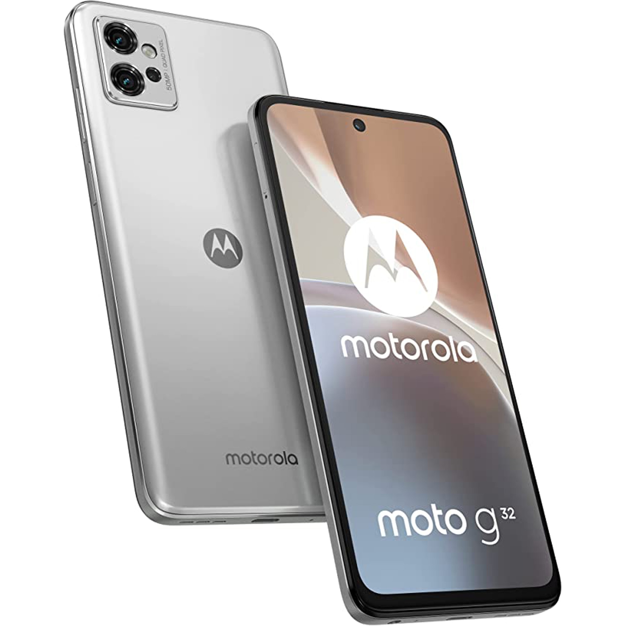 Мобилен телефон Motorola Moto g32, Dual SIM, 128GB, 4GB RAM, 4G, Satin ...