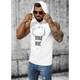Maiou barbati alb OZONEE NB/MT3024 XXL