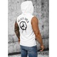 Maiou barbati alb OZONEE NB/MT3024 XXL