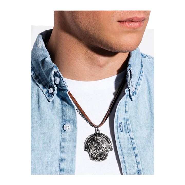 Férfi nyaklánc, Ombre, Giacomo, ezüst, Univerzális