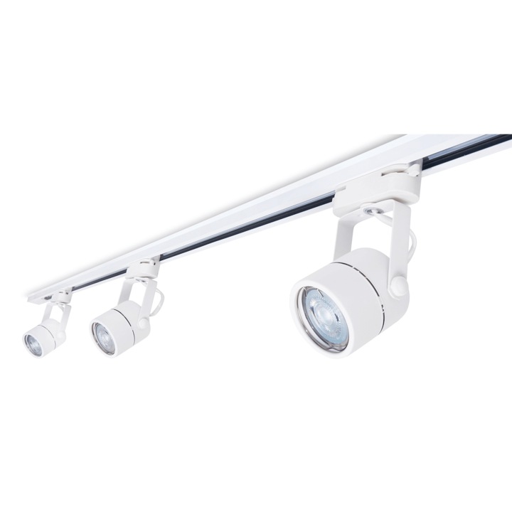 Set lampa LED cu sina, 1,5m, Koloreno, Alb