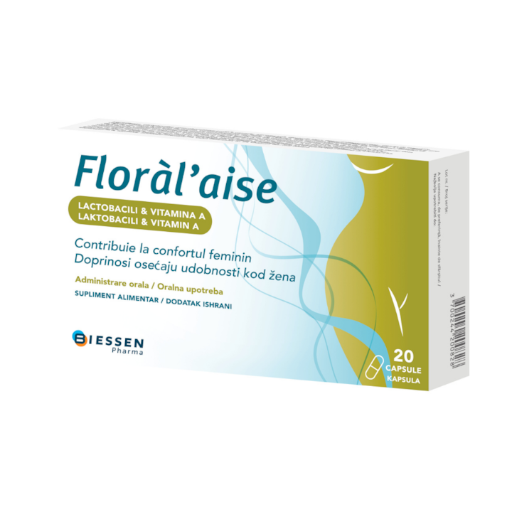 FLORAL`AISE probiotic oral, Biessen Pharma, 20 capsule