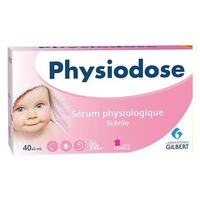 Ser Fiziologic, Gilbert, Physiodose, Solutie Izotonica Sterila pentru curatare, 40x monodoze 5ml