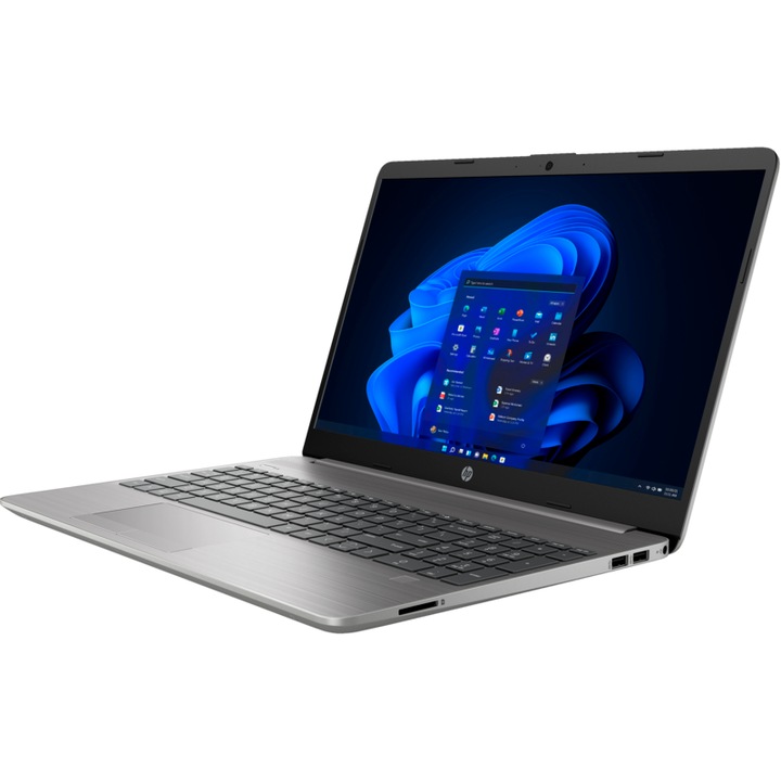 HP Full HD laptop, Intel Core i3 1215U, 8GB, 512GB SSD, Intel UHD Graphics, Magyar billentyűzet, Fekete, vírusírtó, böngésző, Windows 11 pro