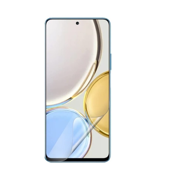 Set folii de protectie Mate, pentru Honor Magic4 Lite, fata si spate, Anti amprenta, din silicon