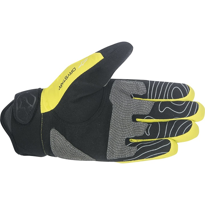 Alpinestars férfi Nimbus kesztyű, sárga fekete, S