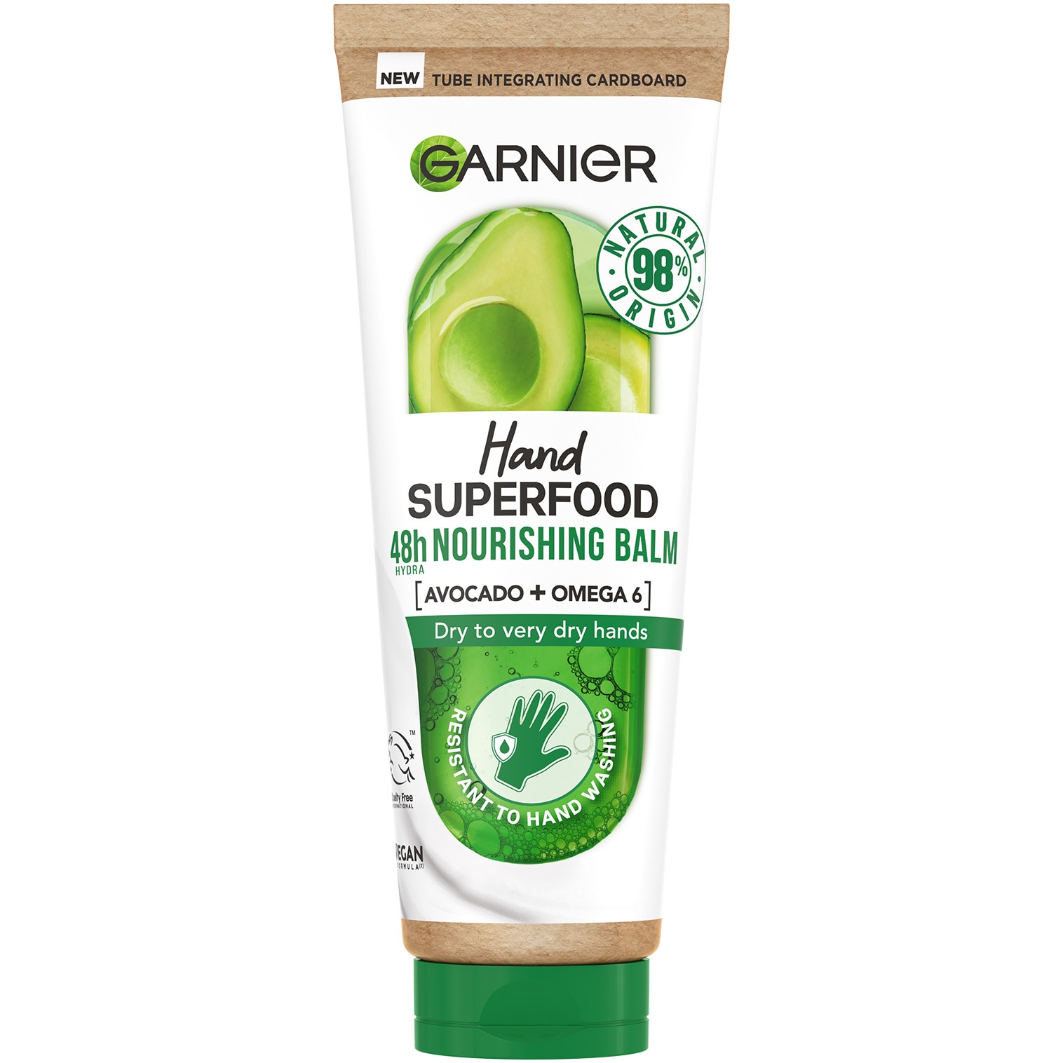 Balsam de maini Garnier Body Superfood Avocado + Omega 6, 75 ml