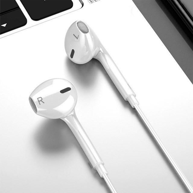 Casti Handsfree, Hoco M101, In Ear Cu Microfon, Universal Jack, Stereo, Alb