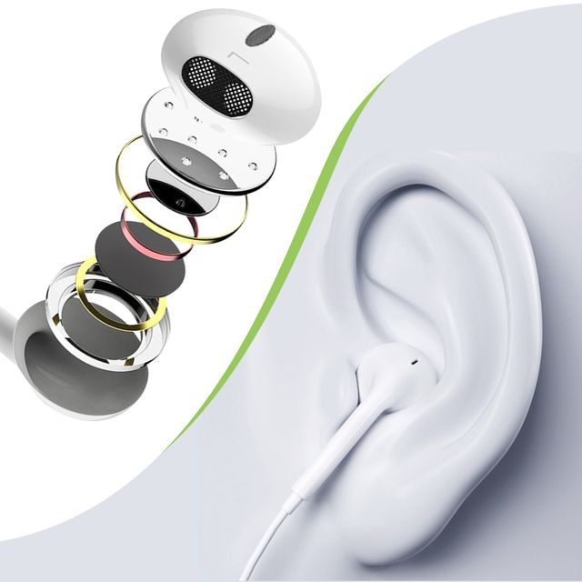 Casti Handsfree, Hoco M101, In Ear Cu Microfon, Universal Jack, Stereo, Alb