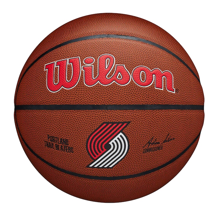 Wilson NBA Team Alliance kosárlabda, bőr, narancs, 7-es méret