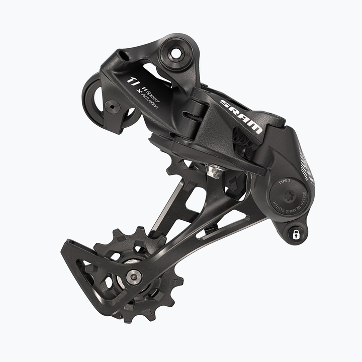 Заден дерайльор Sram, 1X11SPD дълга клетка, 330g, черен
