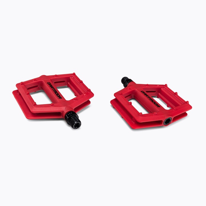 Pedale de bicicleta Dartmoor Candy Pro, 11.1x10.5 cm, Nylon, Rosu