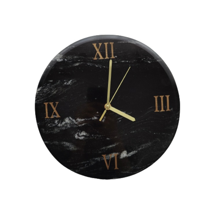 Ceas de perete Marmura Black Forest