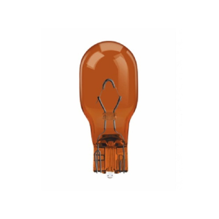 Set 10 Becuri Auto OSRAM, 12V, WY16W,16 W, Conector W2,1x9,5d, Pentru Semnalizare, Original