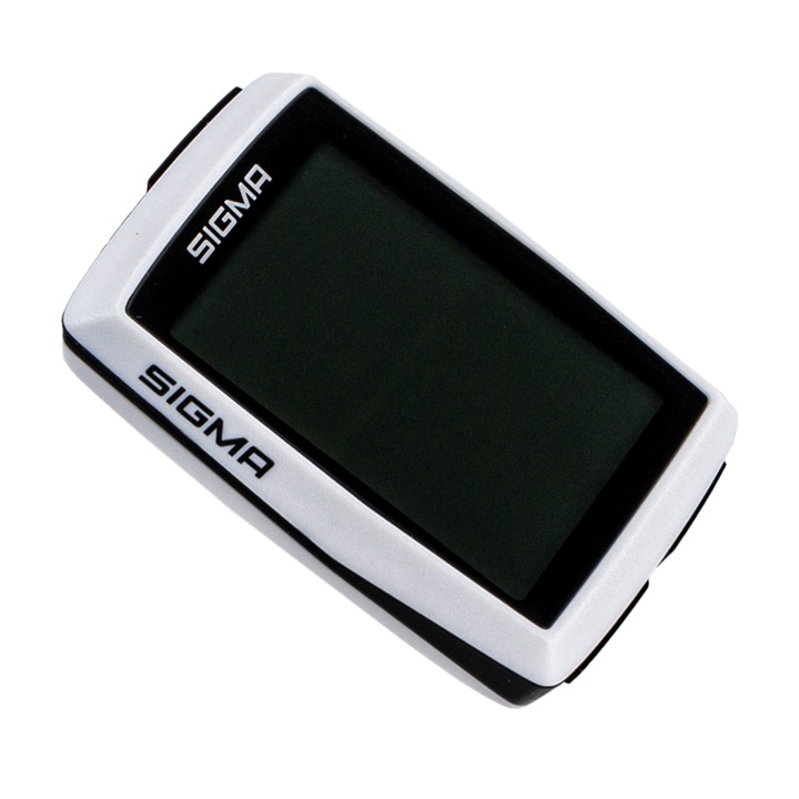 Велокомпютър, Sigma, 12 функции, Бял