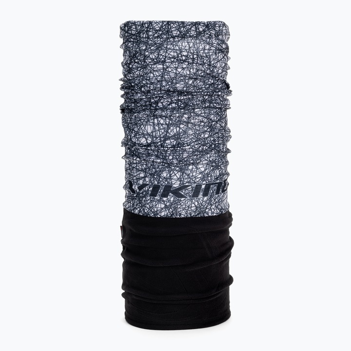 Спортна бандана, Викинг, Полиестер, Бяло/Черно, Един размер