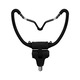 Suport undita, Delphin, 14.5cm, Negru