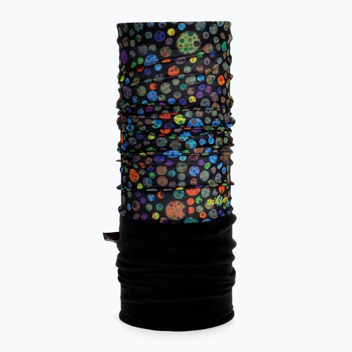 Бандана унисекс, викинг, полиестер, черно