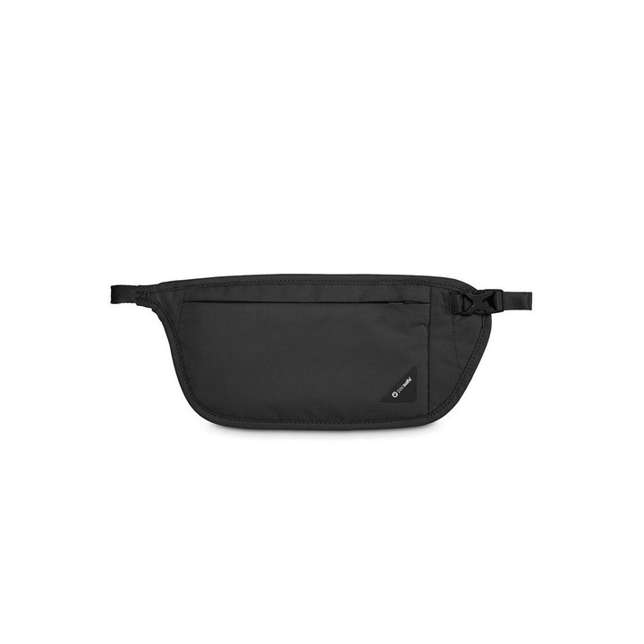 Дамска чанта Pacsafe Coversafe V100, полиестер, 50g, 27.5x13cm, черна