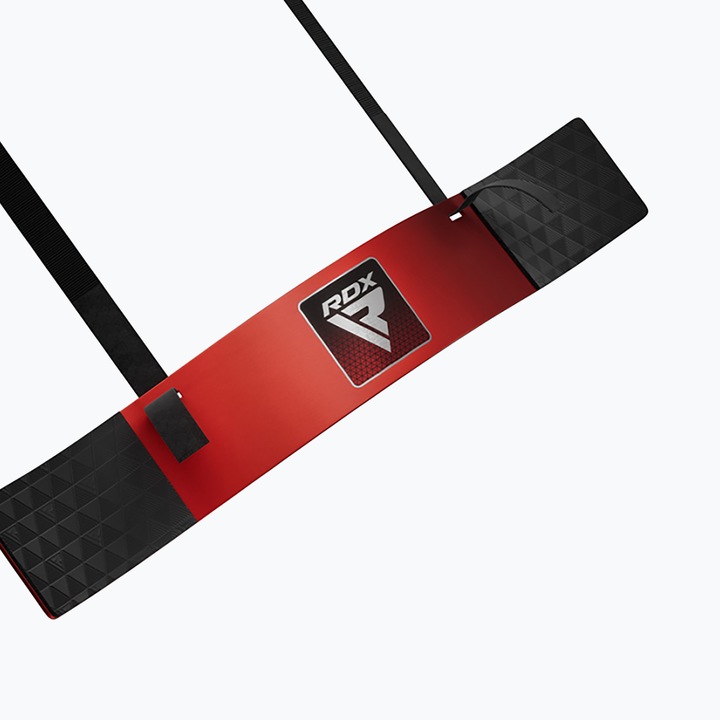 Antrenor de bicepsi, RDX, Gym Arm Blaster T2, Rosu/Negru