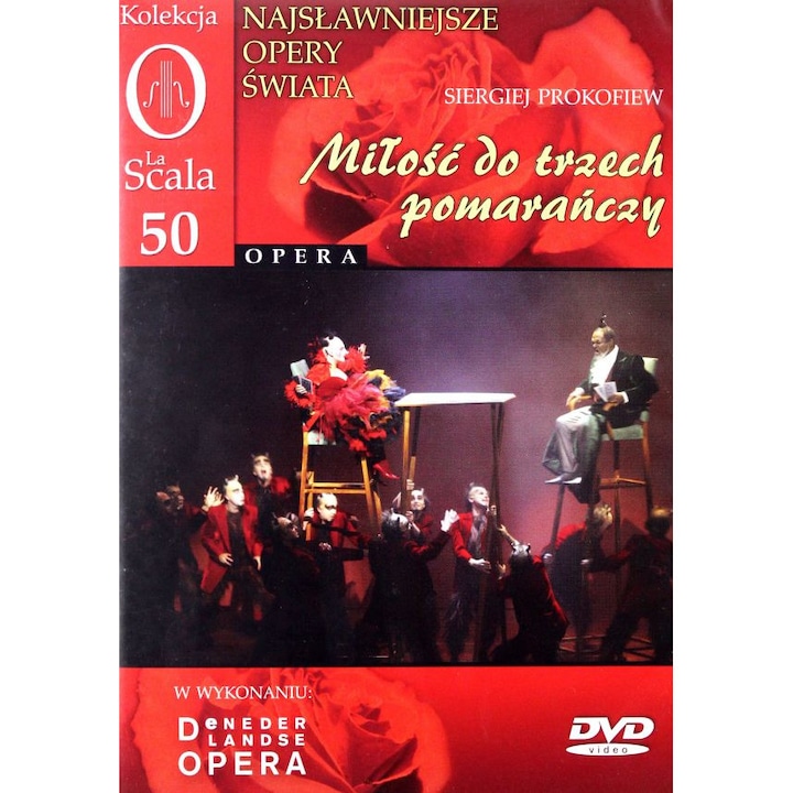 Kolekcja La Scala: Opera 50 - Miłość do trzech pomarańczy (0) [DVD]