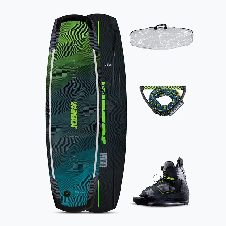 Set wakeboard, Jobe, Board Vanity 131 & Unit, Negru