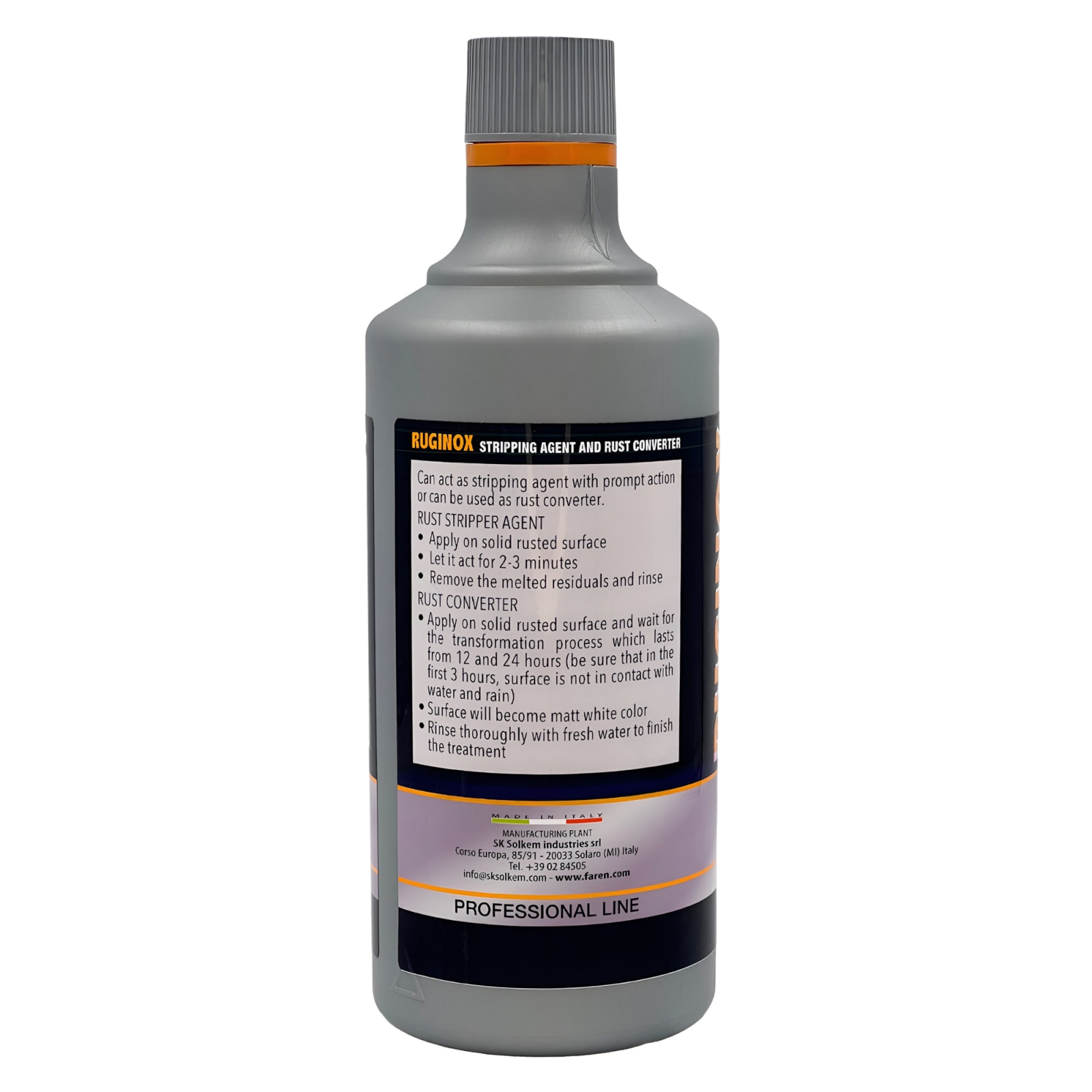 Solutie antirugina, decapanta sau convertizor de rugina, Faren Ruginox ...