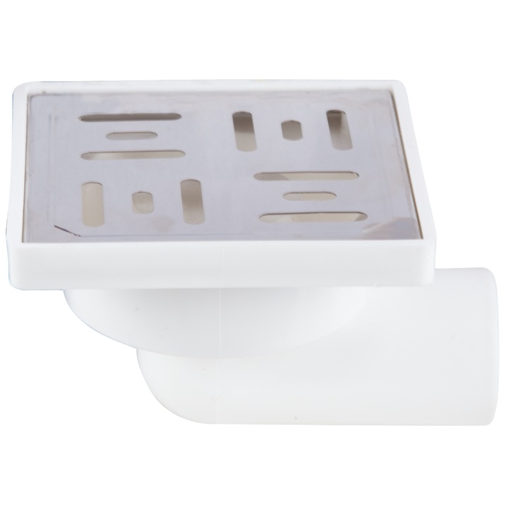 Sifon Pardoseala Patrat Sita, 100 x 65 x 32 mm