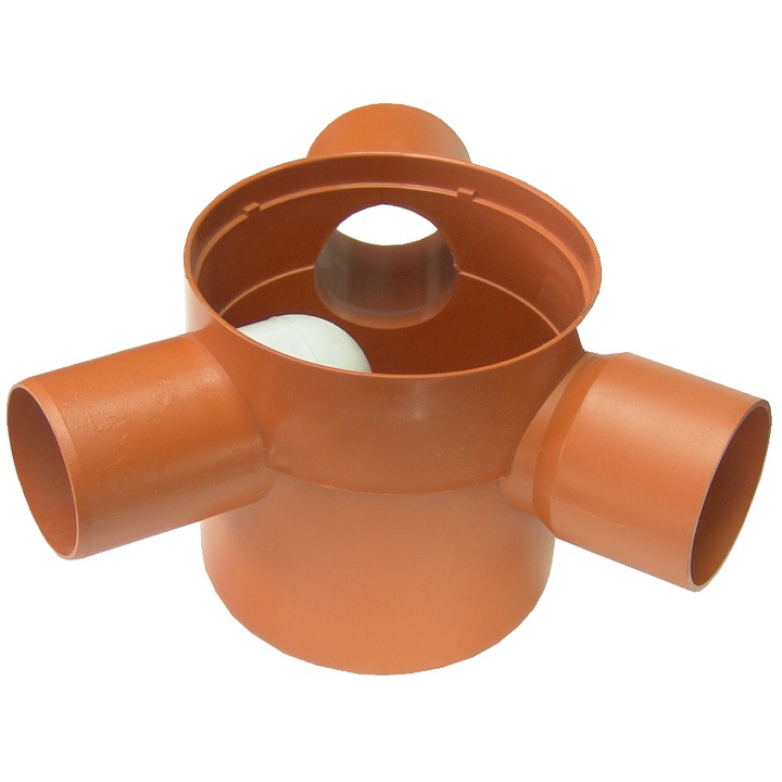 Sifon Pardoseala Sita, 2 Intrari 120 grade, 115 x 50 mm