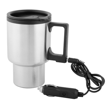 Cana termos auto cu adaptor pentru priza din masina 400 ml Cana termos auto cu adaptor pentru priza din masina 400 ml