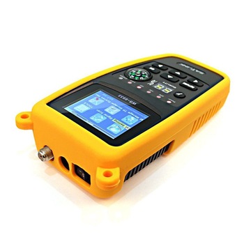 Sat finder Satlink WS-6933 DVB-S2 - Satfinder, detector semnal satelit cu display LCD de 2.1 inch, negru cu husa galbena, baterii incluse Sat finder Satlink WS-6933 DVB-S2 - Satfinder, detector semnal satelit cu display LCD de 2.1 inch, negru cu husa galbena, baterii incluse