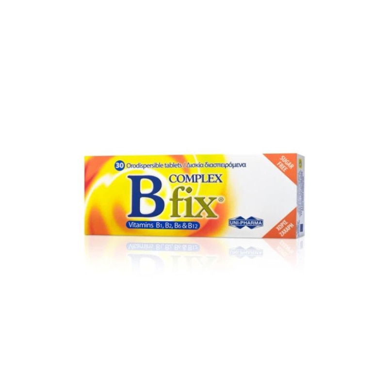 Vitamina B Fix Complex, Uni Pharma, 30 Comprimate - EMAG.ro