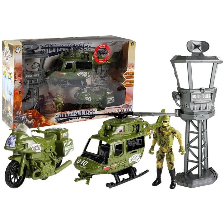 Katonai készlet Katonai helikopter motor torony 4249