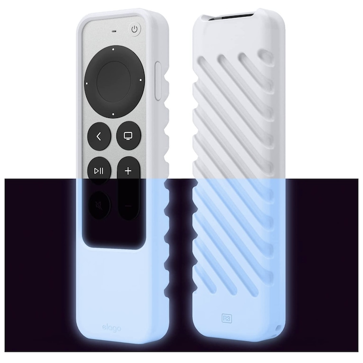 Калъф за дистанционно за Apple TV Siri Remote 2022/2021, R3, Elago, Nightglow Blue