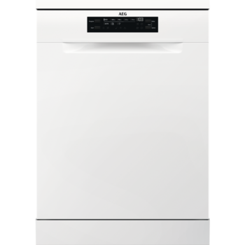 Masina de spalat vase AEG FFB53927ZW, 14 seturi, 8 programe, Clasa D, 4 trepte de caldura, AirDry, Sertar MaxiFlex, 60 cm, Alb