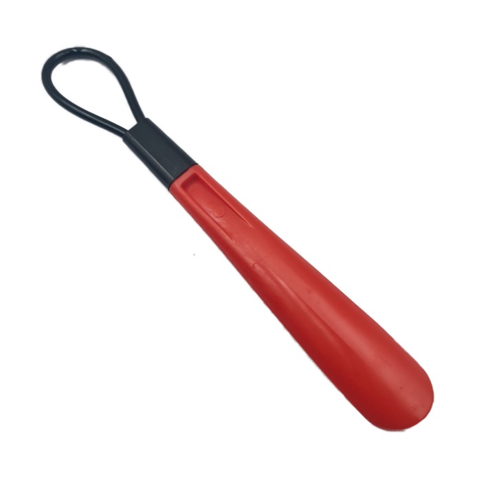 Incaltator din Plastic, 29 cm, Rosu, Agatatoare, Dalimag