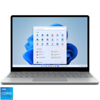 Laptop Microsoft Surface GO 2 cu procesor Intel Core i5-1135G7 pana la 4.2GHz, 12.4", 8GB, 256GB SSD, Intel Iris Xe Graphics, Windows 11 Home, Platinum