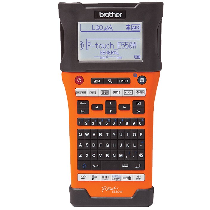 Imprimata etichete Brother PT-E550WVP, Conectare Wi-Fi Si USB, Cutter Automat, Latime Max. 24 Mm
