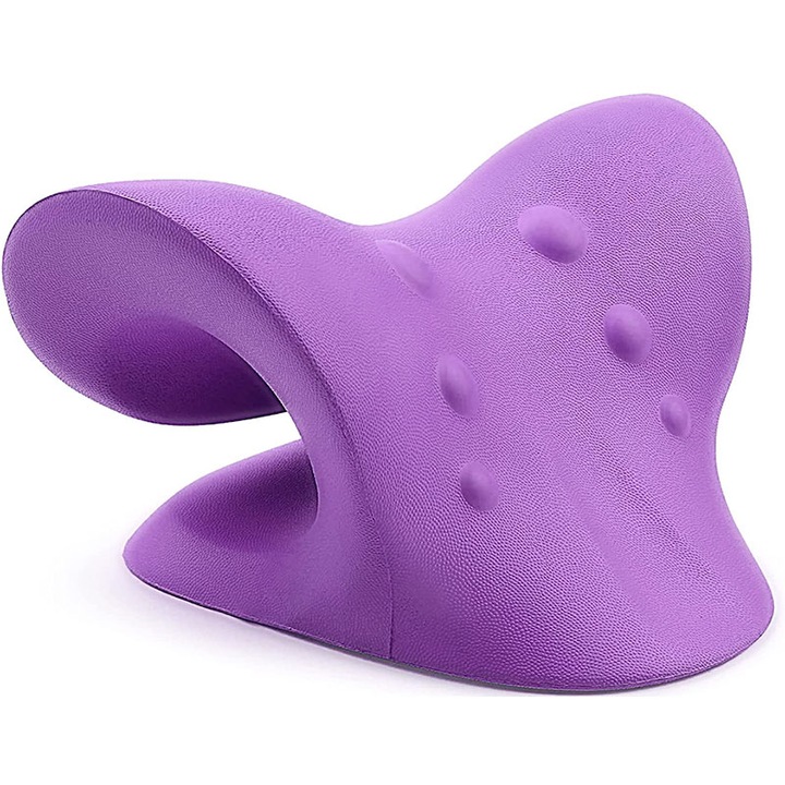 Perna pentru gat si umeri, Spuma poliuretanica, Mov