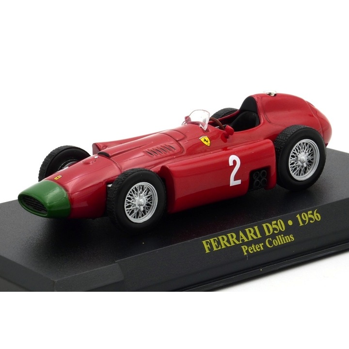 Macheta Ferrari D50 1956 Peter Collins #2- 1/43 Altaya