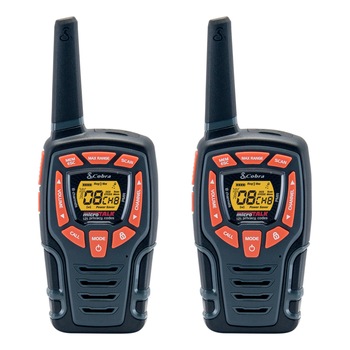 Set 2 statii radio emisie-receptie Cobra AM845, raza de actiune 10km, rezistent la apa, lanterna + Casti Set 2 statii radio emisie-receptie Cobra AM845, raza de actiune 10km, rezistent la apa, lanterna + Casti