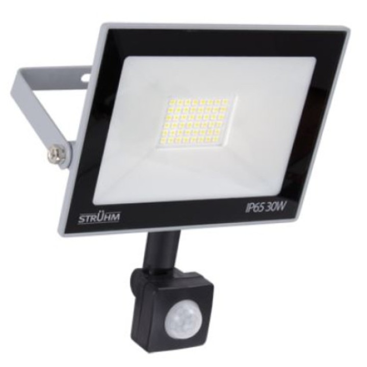 Proiector, Struhm, LED, IP44, 230V, Negru