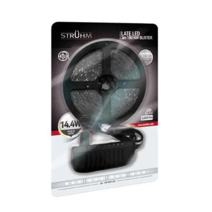 Banda LED, Struhm, 230V, 3m, IP65